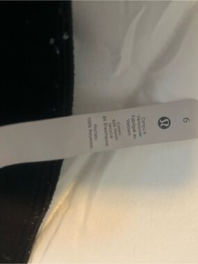 lululemon athletica Black Track Pants / Joggers
